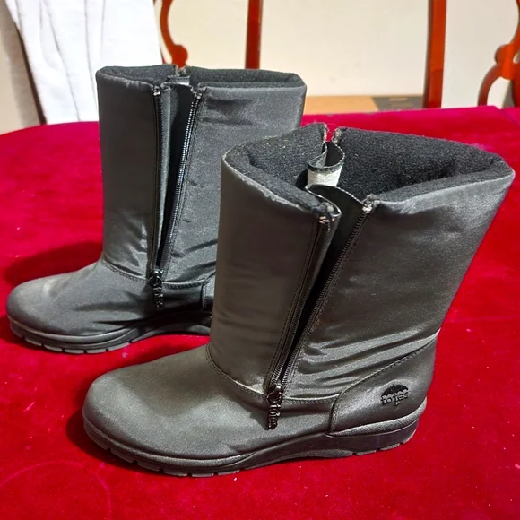 Totes Snow ❄️ / Waterproof Black Boots - Picture 2 of 13